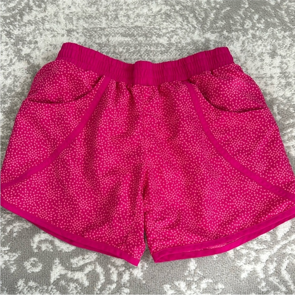 Columbia Fuchsia Triangle Pattern Shorts